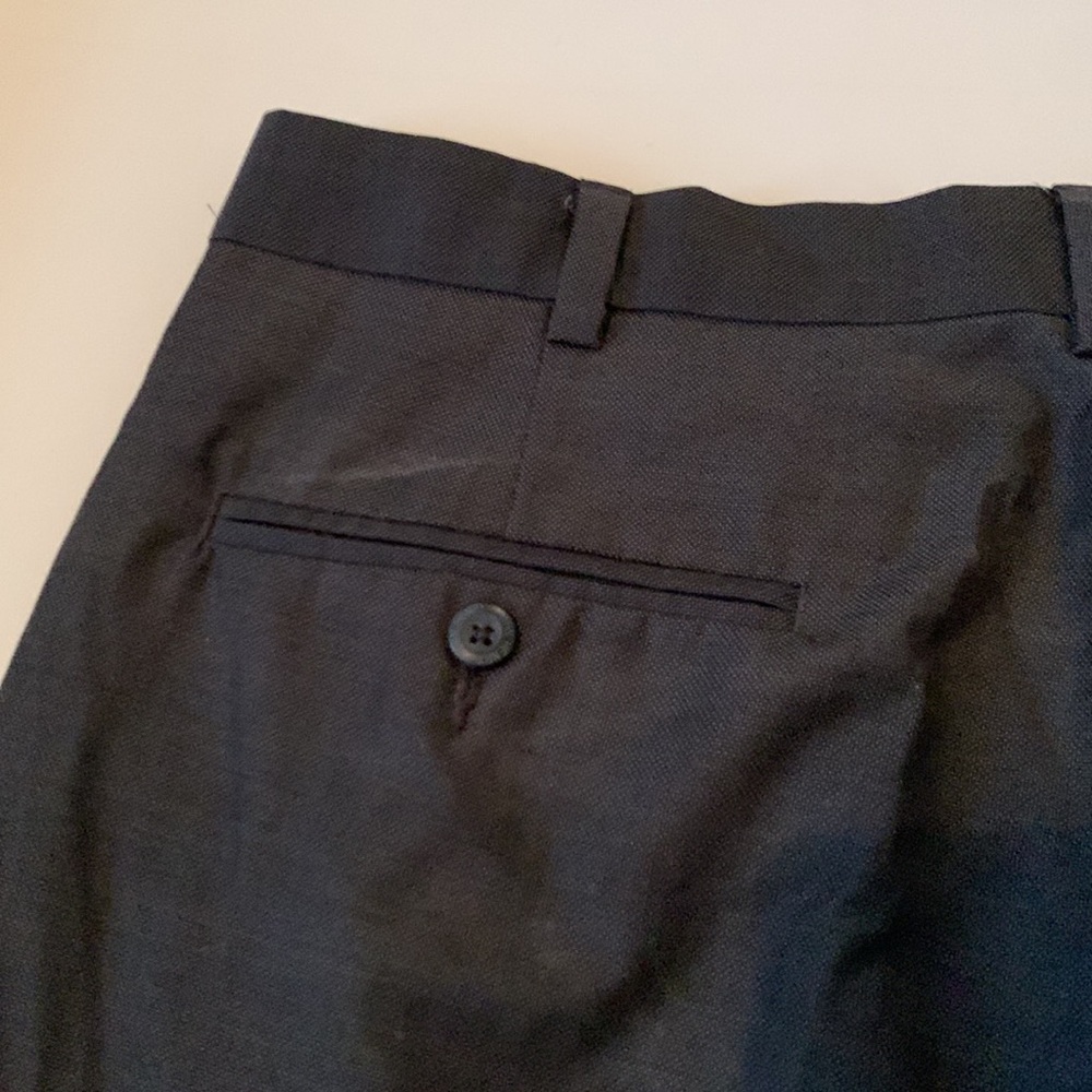 John Henry Men’s Dress Pants Charcoal Cuffed Leg Size 36-32 - Picture 7 of 13
